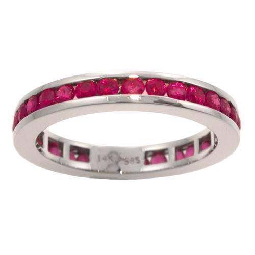 Image of Houmann Alliance 14 karat hvidguld Fingerring blank, model E013797x