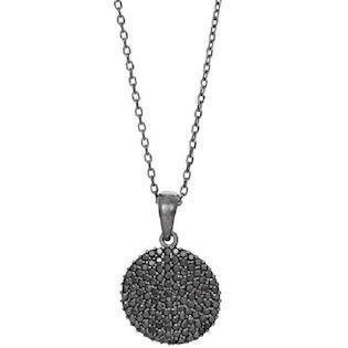 Model 245084-2, sort sterling sølv hos Guldsmykket.dk