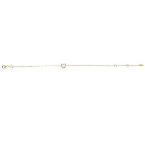 Image of Joanli Nor Aida forgyldt sterling sølv Armbånd med blank overflade