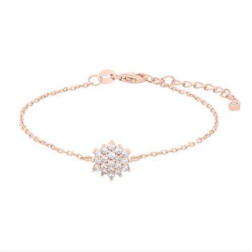 Image of Joanli Nor Brinnie rosaforgyldt sterling sølv Armbånd med blank overflade
