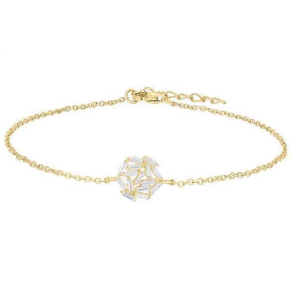 Image of Joanli Nor Bess forgyldt sterling sølv Armbånd med blank overflade