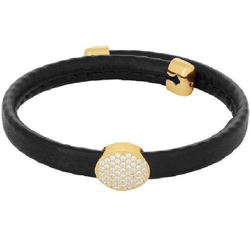 Image of Joanli Nor Aya forgyldt sterling sølv Armring med blank overflade
