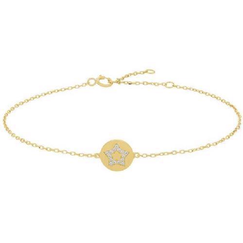 Image of Joanli Nor Bea forgyldt sterling sølv Armbånd med blank overflade