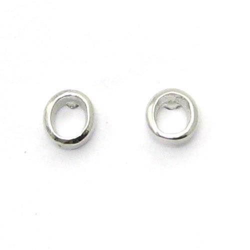 Image of Mini oval, ørestikker i sterling sølv