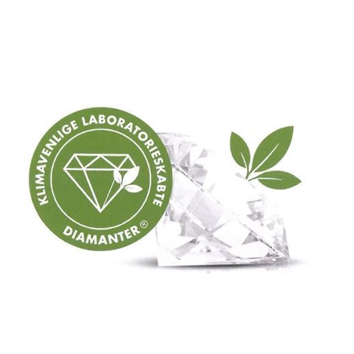 Brise uafhængigt Nautisk Aagaard 8 kt Vielsesringe med 0,03 ct klimavenlige diamanter