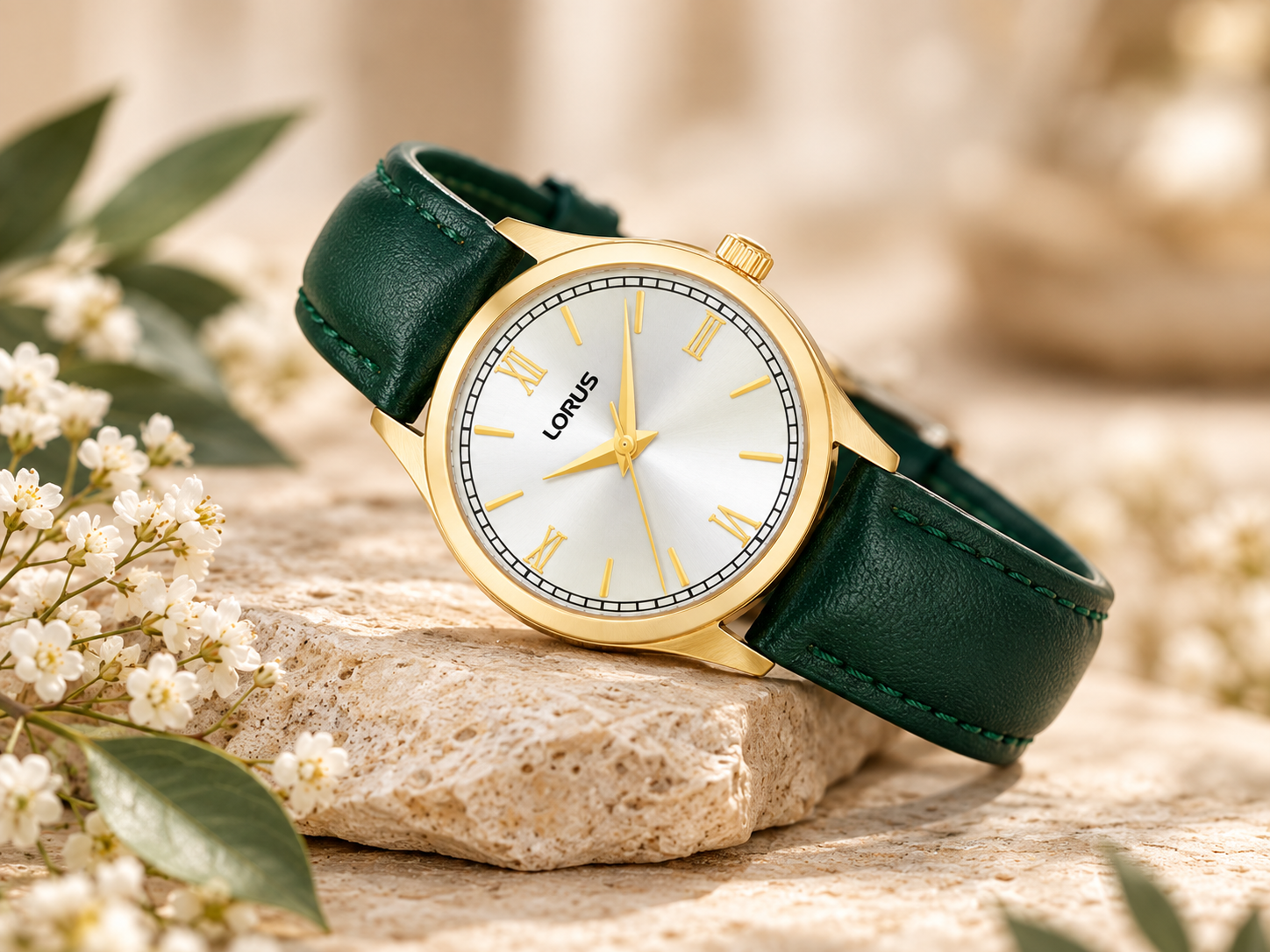 Lorus dameklokker i elegant design hos Klokkerogsmykker.shop