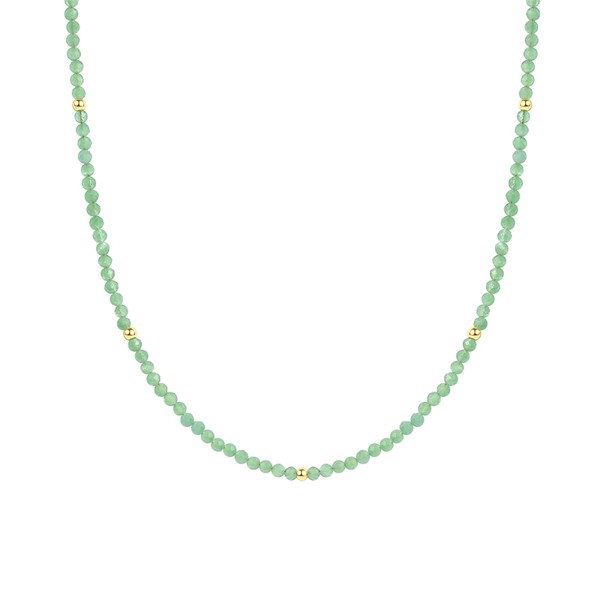 Kamilla halskæde i grøn fra MerlePerle