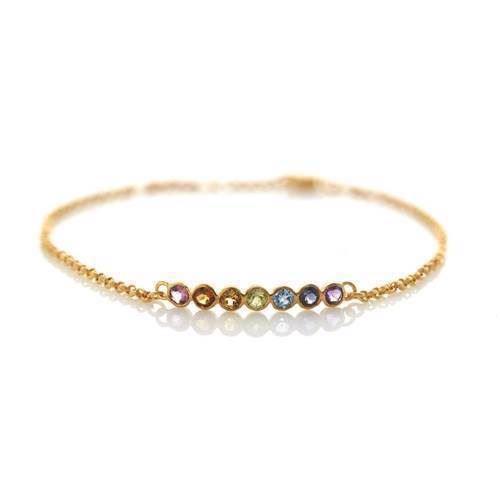 Image of Mitos Manasté sølv Armbånd forgyldt, model MB117
