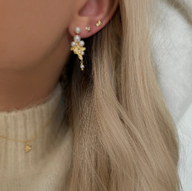 Nadia  - Perle øreringe, NAVA Cph