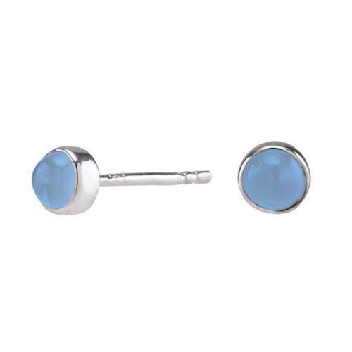 Image of Nordahl SWEETS 925 sterling sølv øreringe med blank overflade, model 329010
