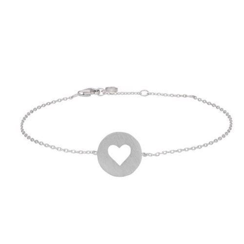 Image of Nordahl VALENTINE 925 sterling sølv armbånd med blank overflade, model 825451
