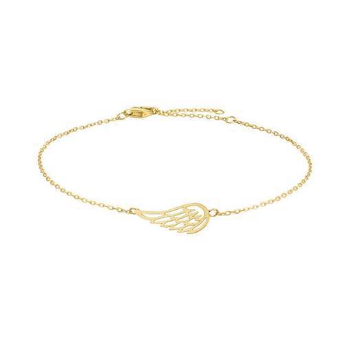 Image of Nordahl Fly Forgyldt sterling sølv Armbånd med Mat sandblæst overflade, model 825457-3