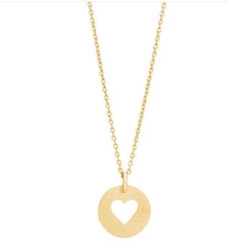 Image of Nordahl VALENTINE 925 sterling sølv collier med forgyldt overflade, model 825735-3