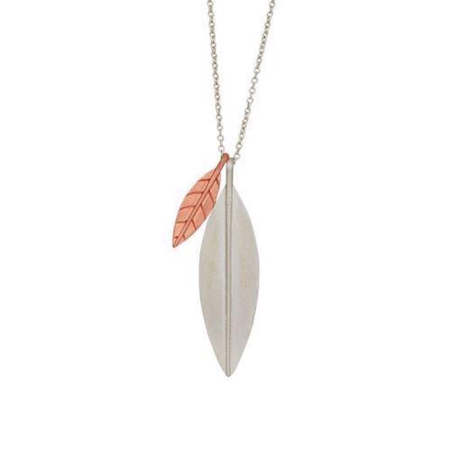 Image of Nordahl Folium 925 Sterling sølv Collier med matteret overflade, model 825742
