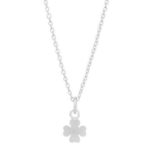 Image of Nordahl Lucky sterling sølv Vedhæng med kæde med mat sandblæst overflade, model 825743