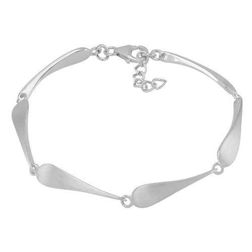 Image of Nordahl NOA sterling sølv Armbånd med rhodineret overflade, model 827006