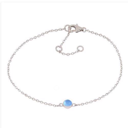 Image of Nordahl SWEETS 925 sterling sølv armbånd med blank overflade, model 829005