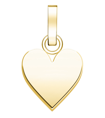 Model PE-Gold-Heart, Guld hos Guldsmykket.dk