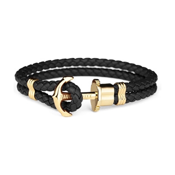 Paul Hewitt PHREP Armbånd guldfarvet 22 cm - PH-PH-L-G-B-XXXL