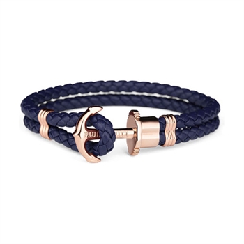 Paul Hewitt PHREP Armbånd rosaguldfarvet 20 cm - PH-PH-L-R-N-XL