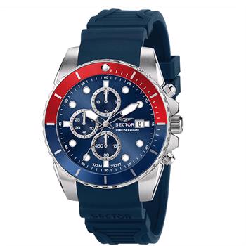 Sector Sector 450 Chronograph Rustfrit stål Quartz Herre ur