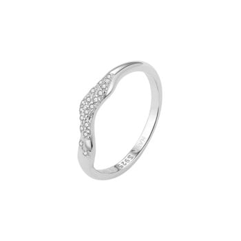 Adhara - Elegant sølv ring med smukke zirkoner, NAVA Cph