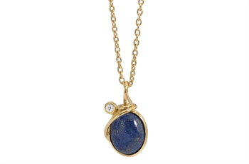 Forgyldt collier - Starry Night