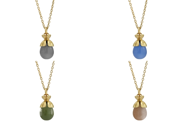 Forgyldt collier - Crown Imperial