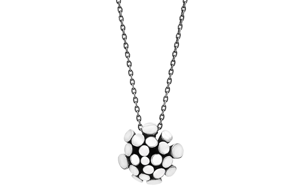 Sølv collier - Noble