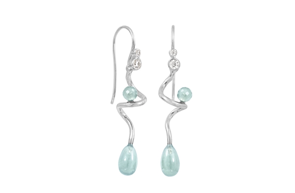 Sølv ørehænger  - Savannah