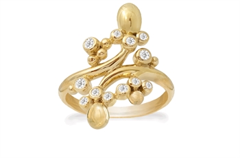 Forgyldt ring - Ballroom