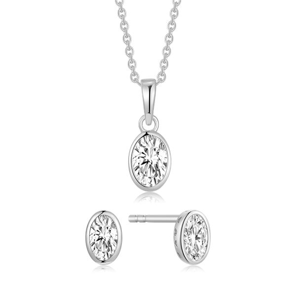 Sølv smykkesæt, fra Støvring Design