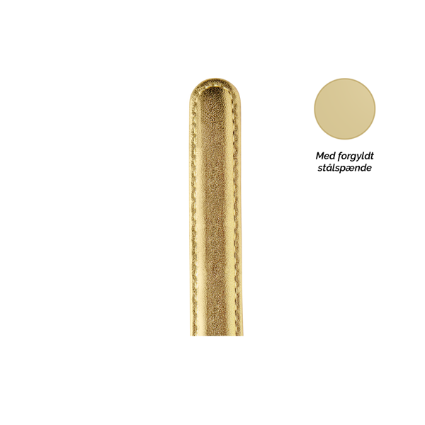 Christina Collect urrem, guld - 16 mm med forgyldt stålspænde