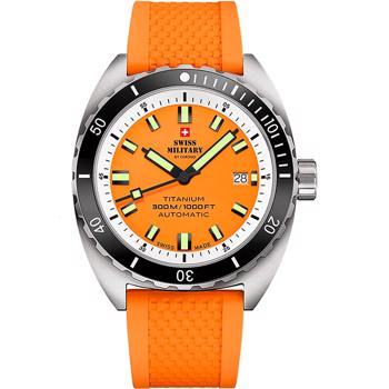Swiss Military By Chrono Titanium Automatik herre ur