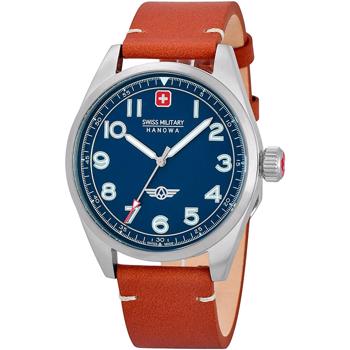 Swiss Militay By Hanowa Falcon Stål quartz herre ur, model SMWGA2100402