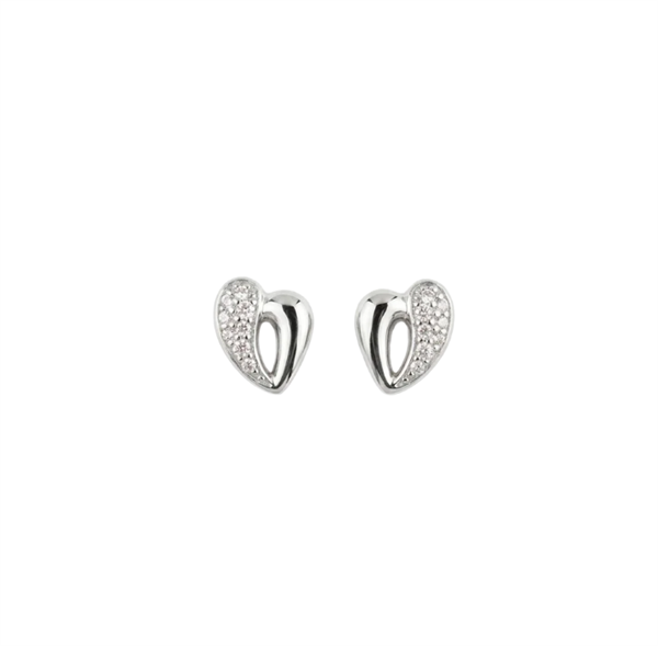My Heart ørestikker sølv , fra Christina Jewelry & Watches
