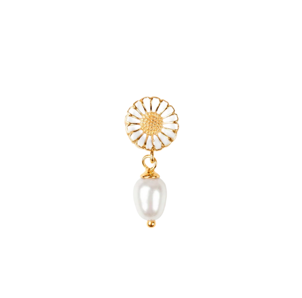 Marguerite Pearl charm 4 mm forgyldt søl, fra Christina Jewelry & Watches