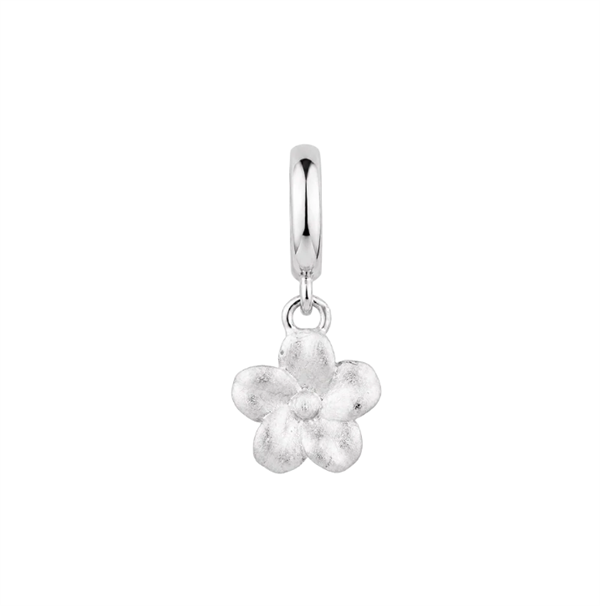 Flower Grace charm 6 mm sølv , fra Christina Jewelry & Watches