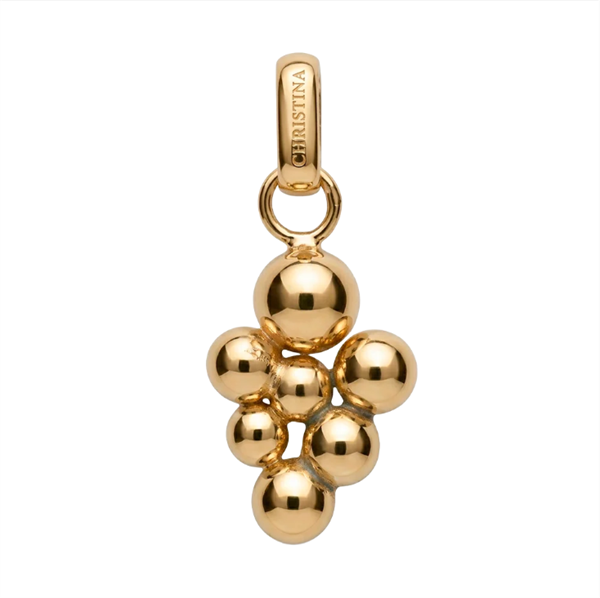 Bubbles vedhæng forgyldt sølv , fra Christina Jewelry & Watches