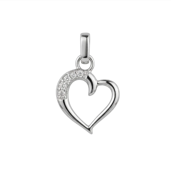 Love Story vedhæng sølv, fra Christina Jewelry & Watches