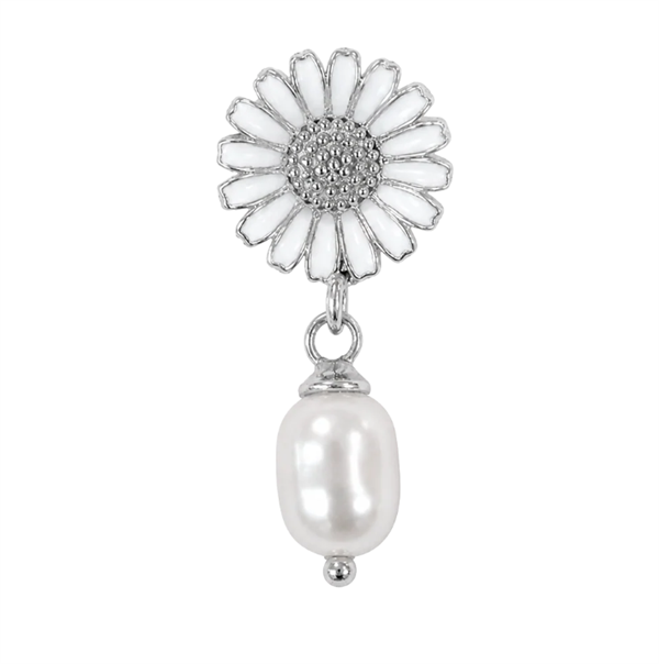 Marguerite Pearl vedhæng sølv , fra Christina Jewelry & Watches