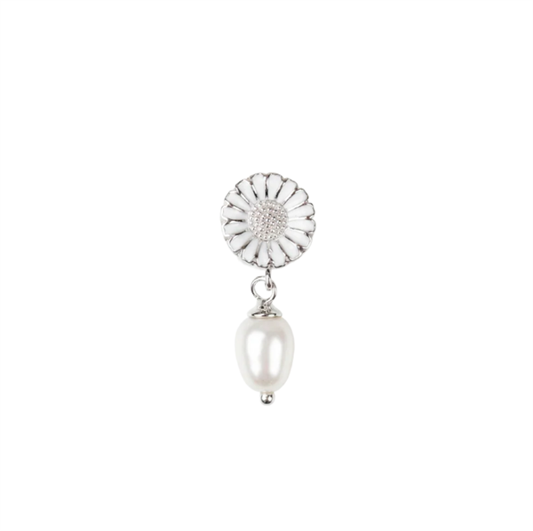 Marguerite Pearl charm 4 mm sølv, fra Christina Jewelry & Watches