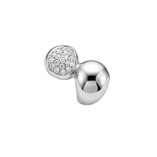 Water Drops charm 4 mm sølv , fra Christina Jewelry & Watches