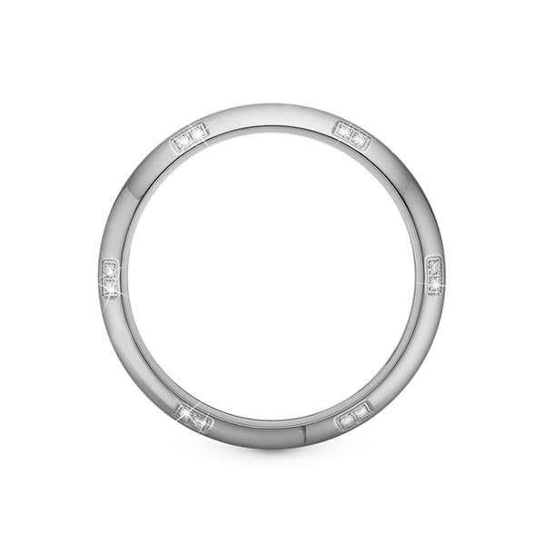 Christina Jewelry & Watches forsølvet stål topring til Collect ur