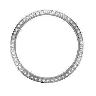 Christina Design London Collect Ø 38 mm sølv Top Ring med 60 hvide safirer