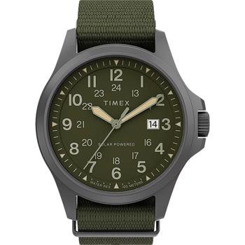 Timex North Field Stål Solor Quartz herre ur, model TW2V03800