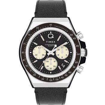 Timex Q Chronograph Stål Quartz herre ur, model TW2V42700