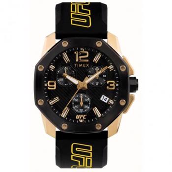 Timex UFC Icon Chronograqph Forgyldt stål Quartz herre ur, model TW2V58500