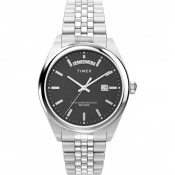 Timex Legacy Day And Date Stål Quartz herre ur, model TW2V67800