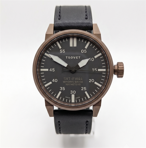 Stål/bronzefarvet Quartz Herre ur fra TSOVET, RS 771710-45